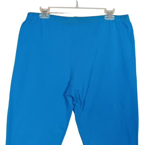 Vintage Art Wear Apparel Limited Set of Top and Pants Size Large Blue and Gold - Picture 11 of 15